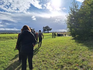 auf der Wanderstrecke